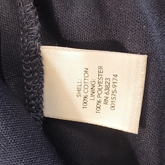 Navy Cotton Crochet Over Navy Tank Top - Picture 8 of 10